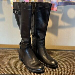 Black Franco Sarto boots